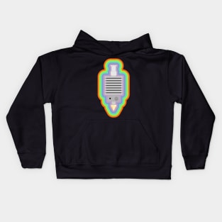 3D Printer Hotend with colorful border Kids Hoodie